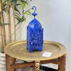 Lanterne artisanale Marocaine en métal colorée