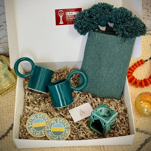 Coffret Cadeau Artisanal Gabon | Edition CAF 2025