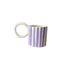 Mug rayé mauve - Ajbir