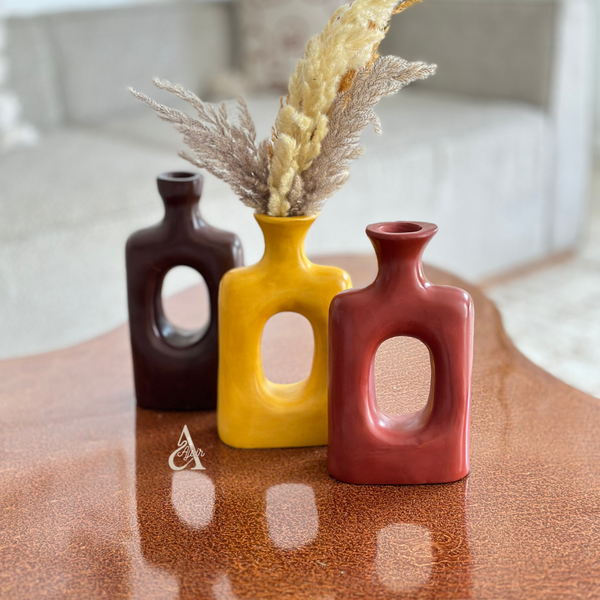 Vase artisanal Riad mat