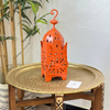 Lanterne artisanale Marocaine en métal colorée