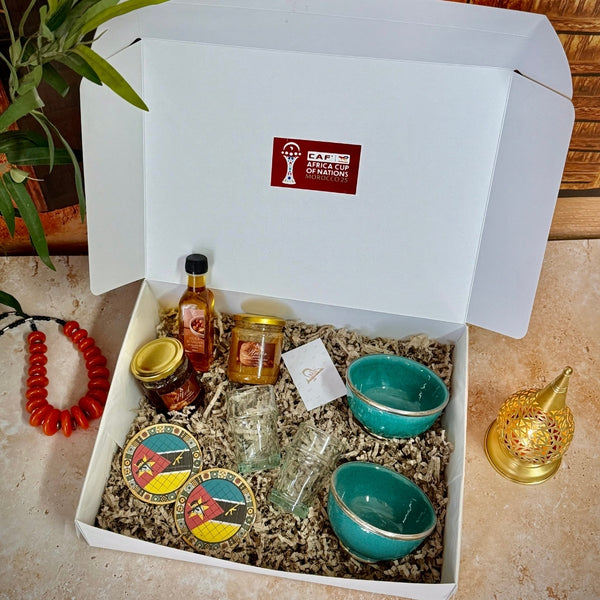 Coffret Cadeau Mozambique Trésor Gourmet aux saveurs marocaines | Edition CAF 2025