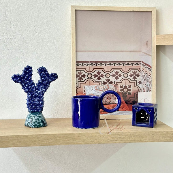 Cactus artisanal en céramique