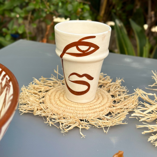 Service à table terracota (14 pièces) - Ajbir