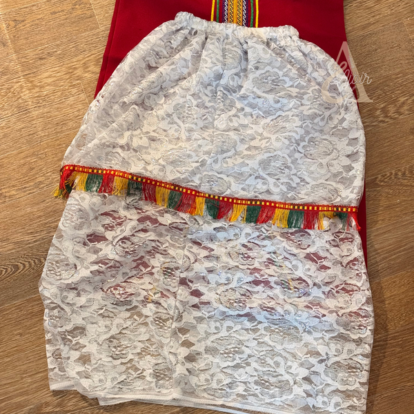 Tenue Tradionnelle Petite fille Amazigh 3pcs 8-10 ans