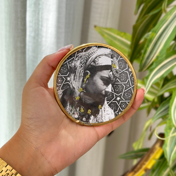 Sous tasse Hazza noir - Ajbir