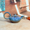 Théière en céramique moucheté