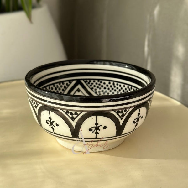 Bol Taddart noir 12cm - Ajbir