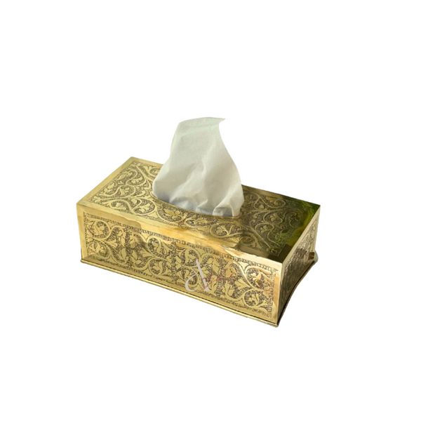 Boîte à mouchoirs en laiton zwak - Ajbir