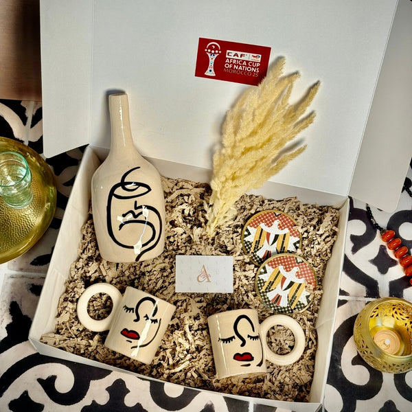 Coffret Cadeau Égypte Minimaliste | Edition CAF 2025