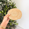 Sous plat en raphia naturel simple