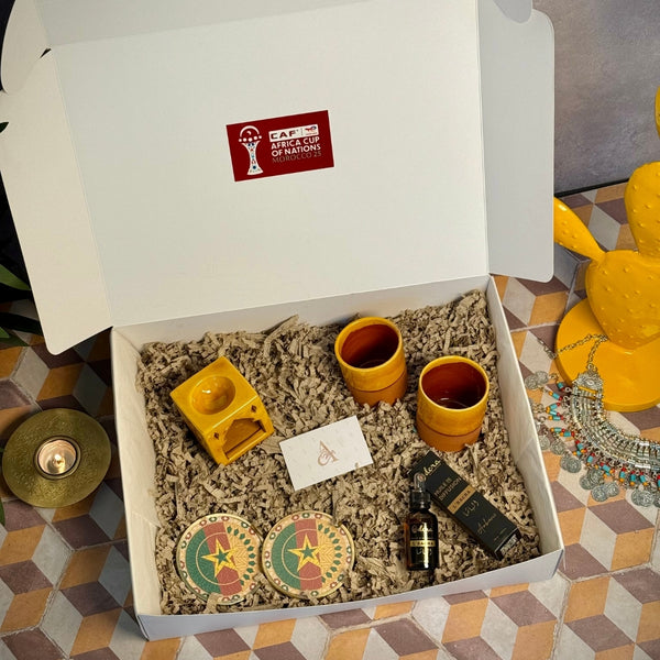 Coffret Cadeau Cameroun Soleil & Senteurs | Édition CAN 2025