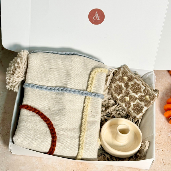 Coffret cadeau artisanal Tafoukt tricolore