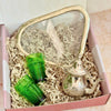 Coffret cadeau artisanal à thé vert