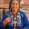 Collier Accessoire amazigh argenté Tayri