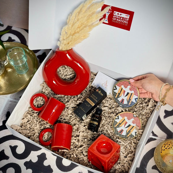 Coffret cadeau Égypte L'Bacha Rouge | Edition CAF 2025