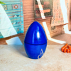 Œuf décoratif artisanal en céramique Tazdayt Bleu
