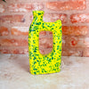 Vase artisanal Tagdourt Jaune moucheté