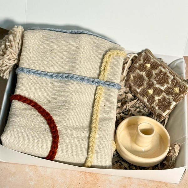Coffret cadeau artisanal Tafoukt tricolore