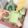 Coffret cadeau artisanal azul vert pastel