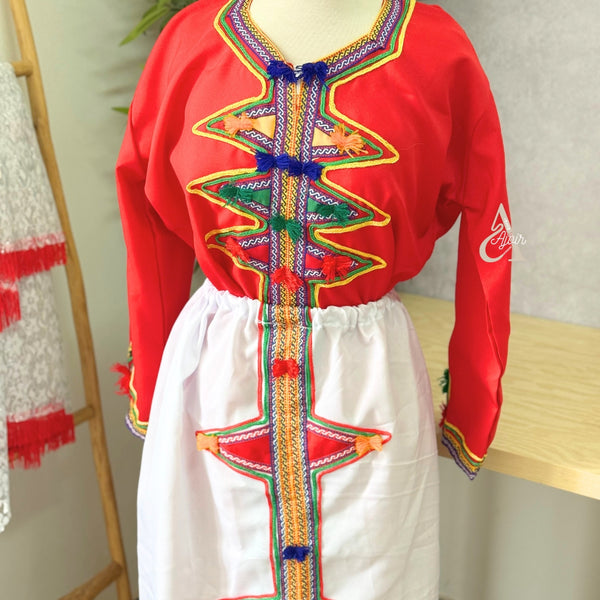 Tenue Tradionnelle Femme Amazigh 3pcs
