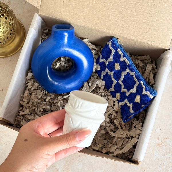 Coffret cadeau artisanal Azul