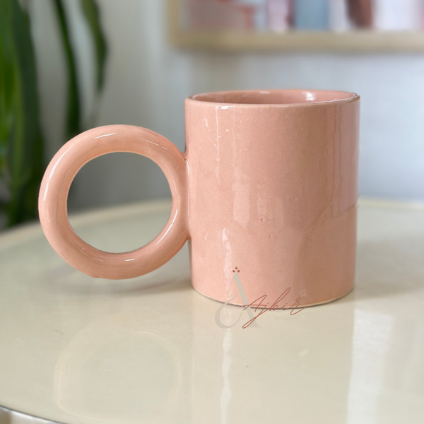 Mug anse milieu uni - Ajbir