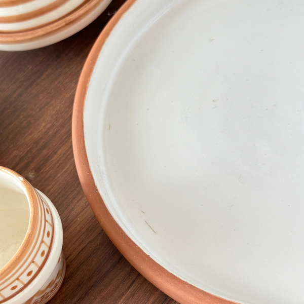 Lot terracota crème Edition Imparfaite