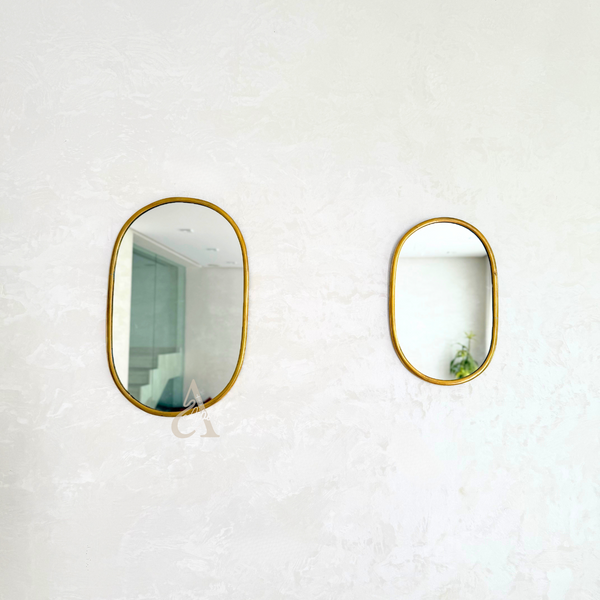 Miroir Tiniri Petit en laiton