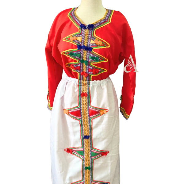 Tenue Tradionnelle Femme Amazigh 3pcs