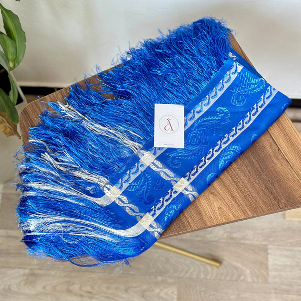 Coffret cadeau artisanal Amazigh Kdib bleu