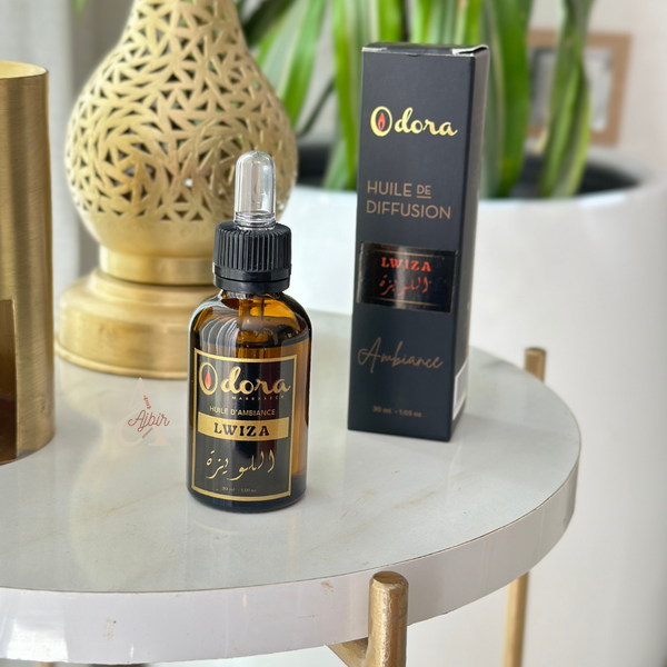 Huile à brûler Lwiza - Verveine et thé vert - Ajbir