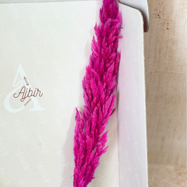 Coffret cadeau artisanal Tafoukt blanc et rose Fuschia