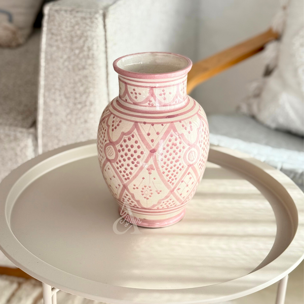 Vase artisanal bombé Kasbah