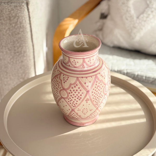 Vase artisanal bombé Kasbah