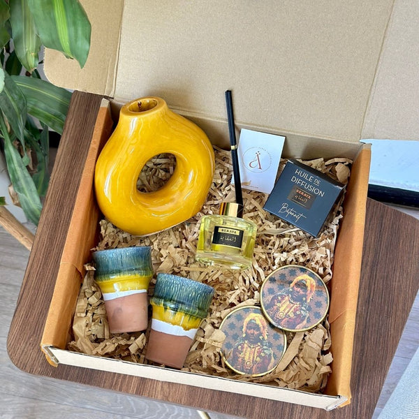 Box cadeau Toudda jaune - Ajbir
