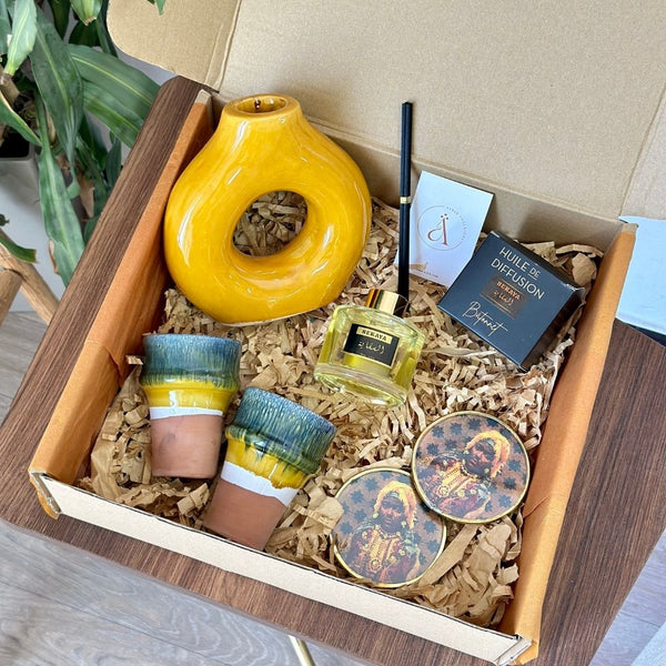 Box cadeau Toudda jaune - Ajbir