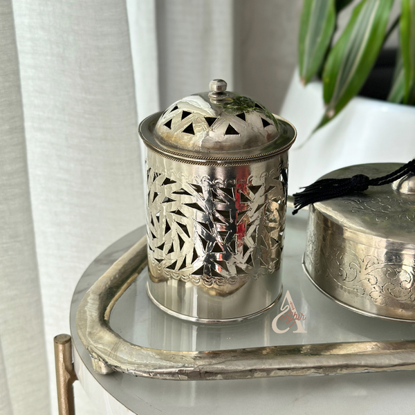 Mbikhra en cuivre argentée 2 - Ajbir