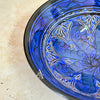 Grand Saladier Artisanal aux Motifs Nakch Marocain