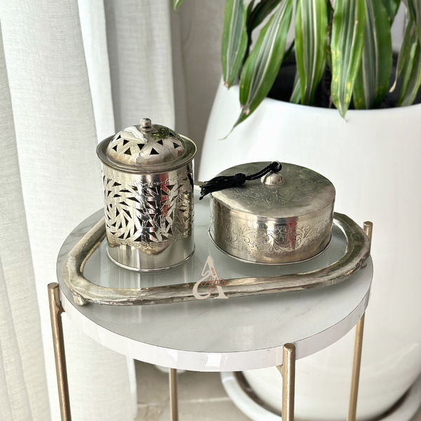 Mbikhra en cuivre argentée 2 - Ajbir