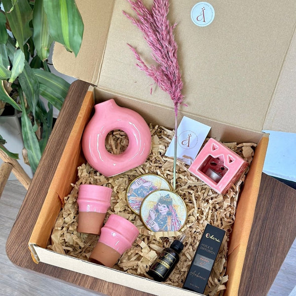 Box cadeau Titrit rose - Ajbir