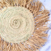Set de table à franges en osier 52cm (1pc)