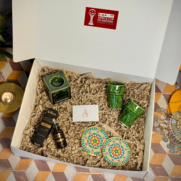 Coffret Cadeau Bénin Fraîcheur & Ambiance Verte | Édition CAN 2025