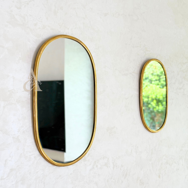 Miroir Tiniri Petit en laiton