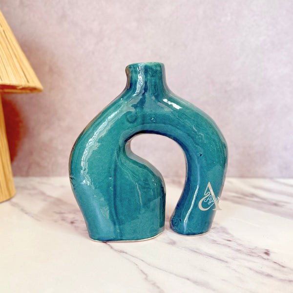 Vase artisanal Atlas vernis