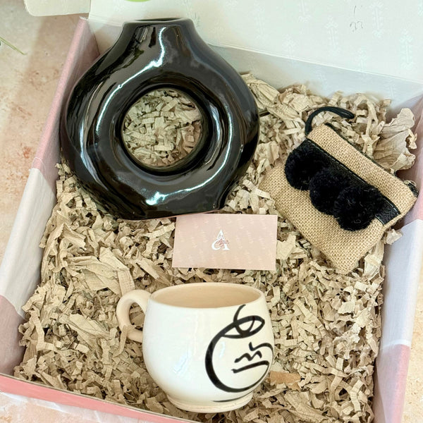 Coffret cadeau artisanal tafoukt oudm noir