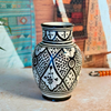 Vase artisanal bombé Kasbah