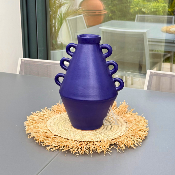 Vase artisanal Adrar mat grand