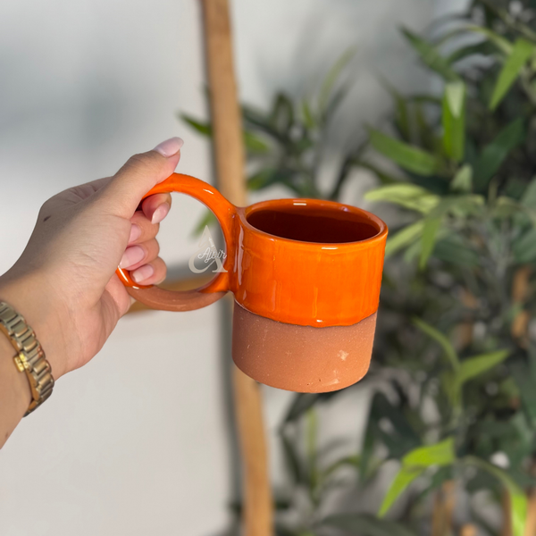 Mug Artisanal Bicolore Atlas