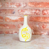 Vase bouteille Oudm jaune